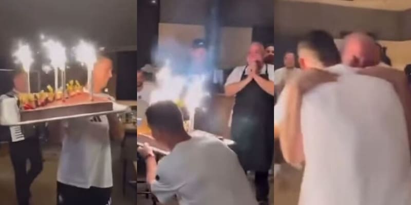 Ronaldo con la torta in versione cameriere: la sorpresa per lo chef dell'Al Nassr 14 Ronaldo con la torta in versione cameriere: la sorpresa per lo chef dell'Al Nassr
