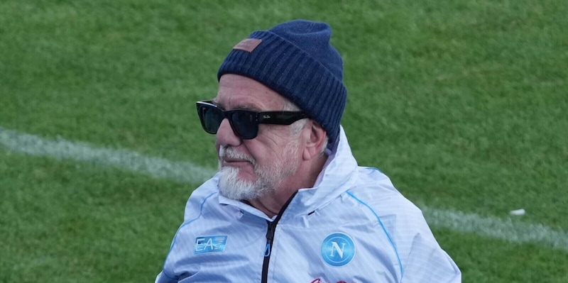 Napoli, De Laurentiis e Manna presenti all'allenamento 16 Napoli, De Laurentiis e Manna presenti all'allenamento