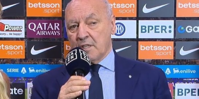 Marotta rivendica il mercato Inter: "Un atto di forza". Poi scarica su Conte le pressioni Scudetto