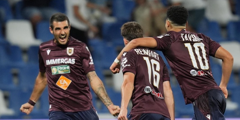 Reggiana-Empoli 3-1: Popov illude i toscani, che poi crollano in nove uomini 15 Reggiana-Empoli 3-1: Popov illude i toscani, che poi crollano in nove uomini