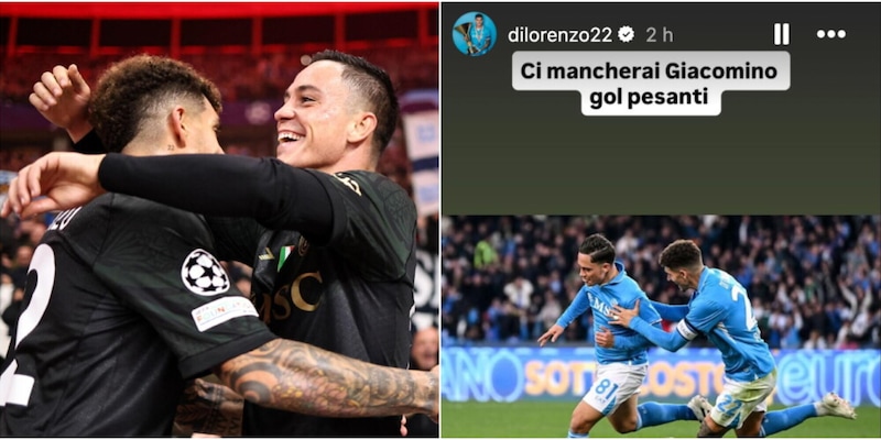 Napoli, Di Lorenzo saluta Raspadori: "Ci mancherai Giacomino gol pesanti" 15 Napoli, Di Lorenzo saluta Raspadori: "Ci mancherai Giacomino gol pesanti"