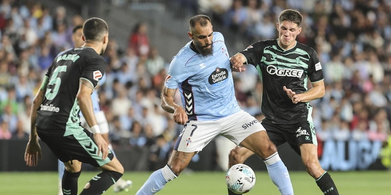 Liga, pareggio tra Celta Vigo e Betis: Alvarez risponde a Bartra