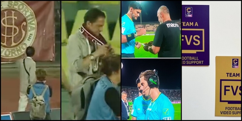 Protti, lacrime sotto la curva Livorno. Il calcio di ieri e quello di oggi, esordio Var a chiamata