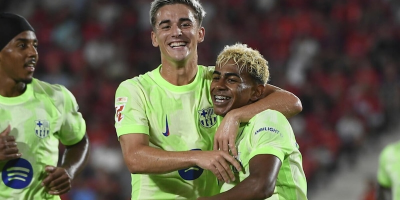Barcellona, tris al Maiorca nel debutto in Liga: in rete anche Yamal