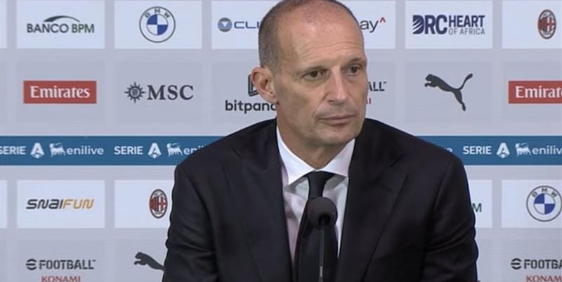 "Milan, non senti il pericolo!": rabbia Allegri in conferenza, "Così possiamo perdere con tutte"