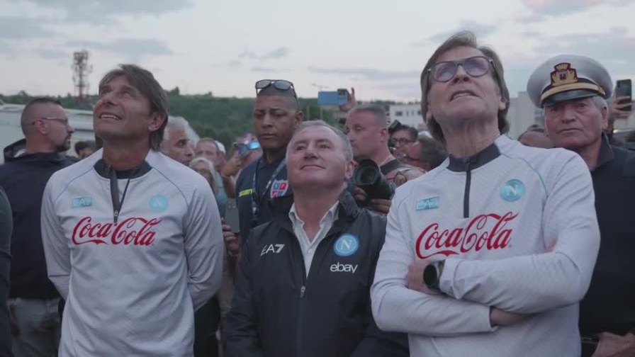 Conte, compleanno col botto: fuochi d'artificio per lui nel ritiro del Napoli
