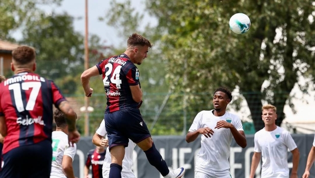 Il Bologna soffre ma batte 3-2 il Levadeiakos: doppio Immobile, poi decide Dallinga