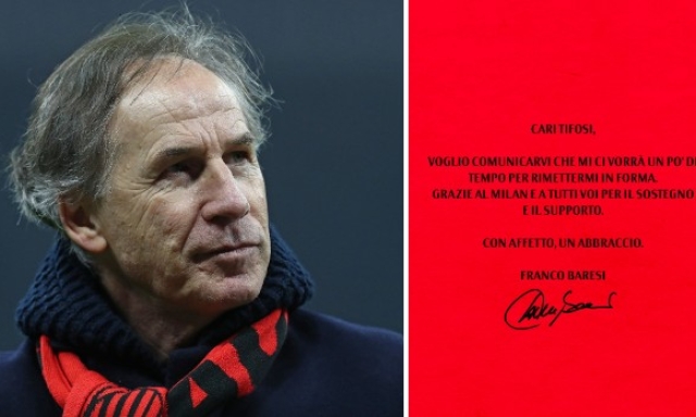 Franco Baresi operato per rimuovere un nodulo polmonare. "Ci vorrà un po' per tornare in forma" 15 Franco Baresi operato per rimuovere un nodulo polmonare. "Ci vorrà un po' per tornare in forma"