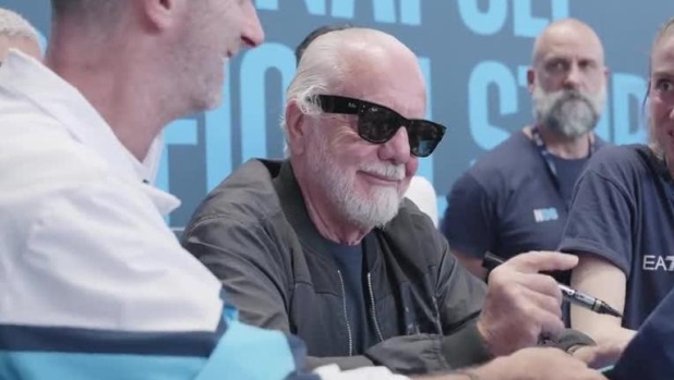 Cassano: "Ho sempre massacrato De Laurentiis, stavolta merita i complimenti"