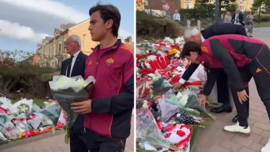 Roma, tributo a Diogo Jota: Ranieri e Dybala lo omaggiano 1 Roma, tributo a Diogo Jota: Ranieri e Dybala lo omaggiano