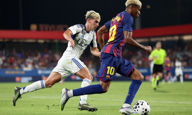 Como, che lezione dagli extraterrestri del Barça: doppietta Yamal nel 5-0 finale
