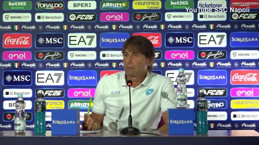 Conte: "Lang? Non è Kvara ma a Napoli..."