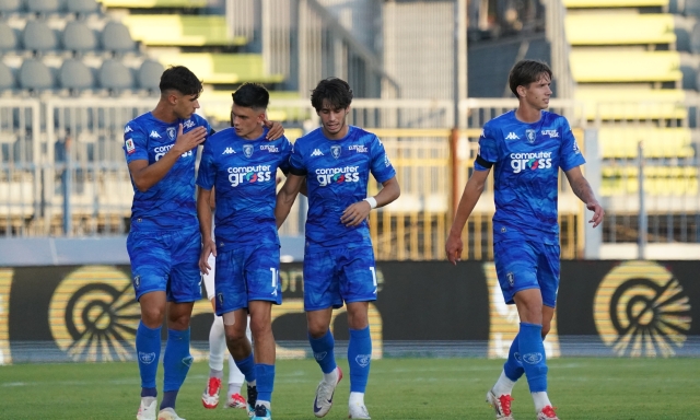 Super Fulignati, l'Empoli ok ai rigori con la Reggiana. Il Sassuolo piega il Catanzaro