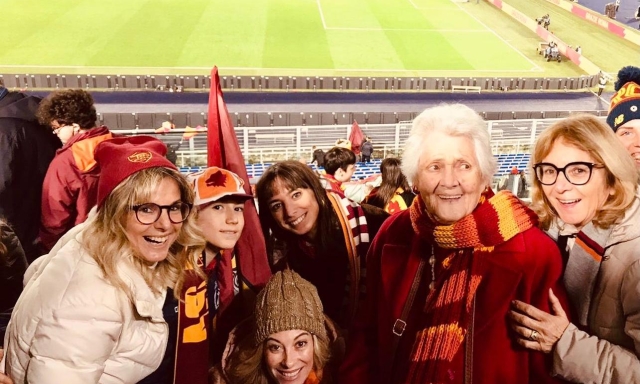 Rosella, nata insieme alla sua Roma, sarà celebrata domani all'Olimpico