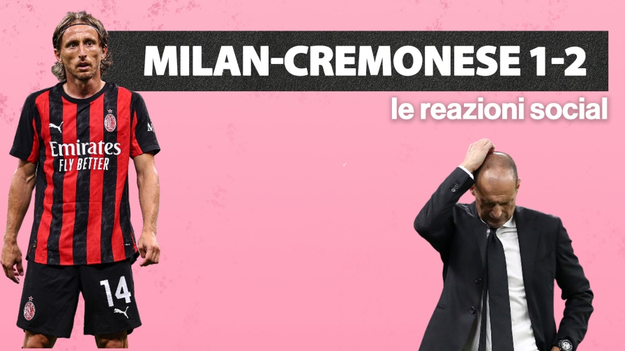 "Modric scusaci", "di corto muso": Milan, le reazioni dei tifosi alla sconfitta