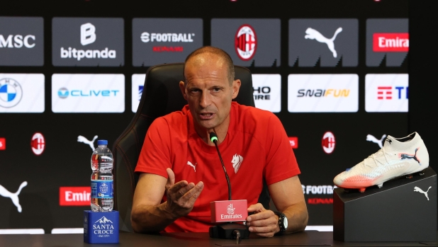 Milan, Allegri: "Mai chiesto Vlahovic. Rabiot? Non lo sento da primavera". E Gimenez manda ko Jashari