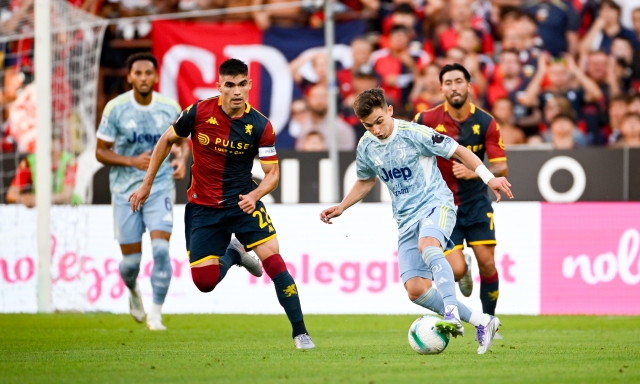 Juve, Conceiçao sostituito per infortunio durante la partita col Genoa