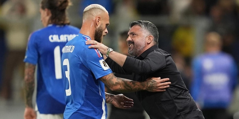 Italia e Gattuso, la voglia e i sorrisi 14 Italia e Gattuso, la voglia e i sorrisi