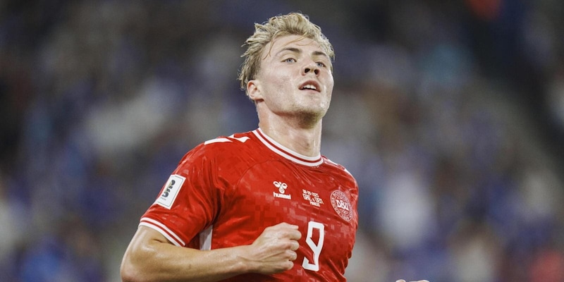 Hojlund corre già per il Napoli dopo il gol alla Danimarca