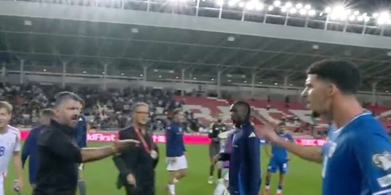 "Chiudi quella ca**o di bocca!": Gattuso, Israele-Italia finisce ad alta tensione