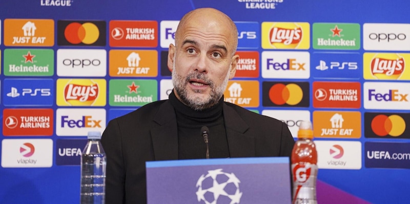 Guardiola diretta prima di Manchester City-Napoli: segui la conferenza stampa di oggi LIVE