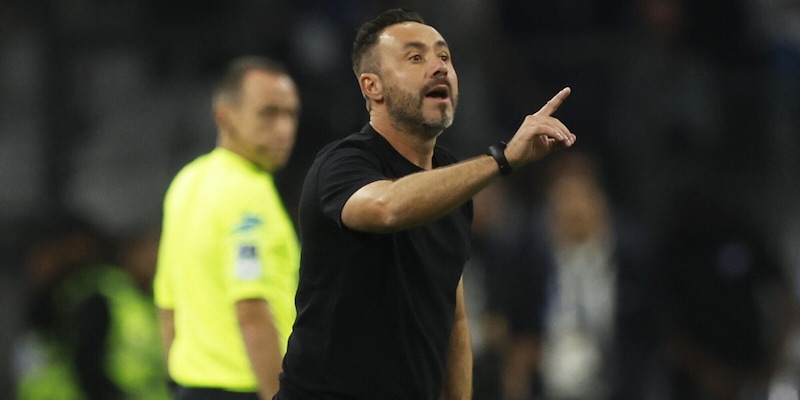 De Zerbi: "Io al Marsiglia per battere il potere e l'autorità del Psg"