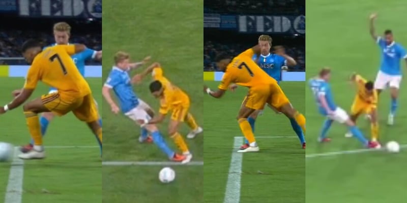 Il Napoli stacca la Juve, Mazzoleni al VAR non vede il rigore per il Pisa