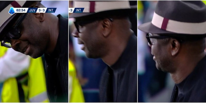 Lilian Thuram e la reazione in tribuna dopo i gol dei figli in Juve-Inter: lo sguardo è virale 14 Lilian Thuram e la reazione in tribuna dopo i gol dei figli in Juve-Inter: lo sguardo è virale