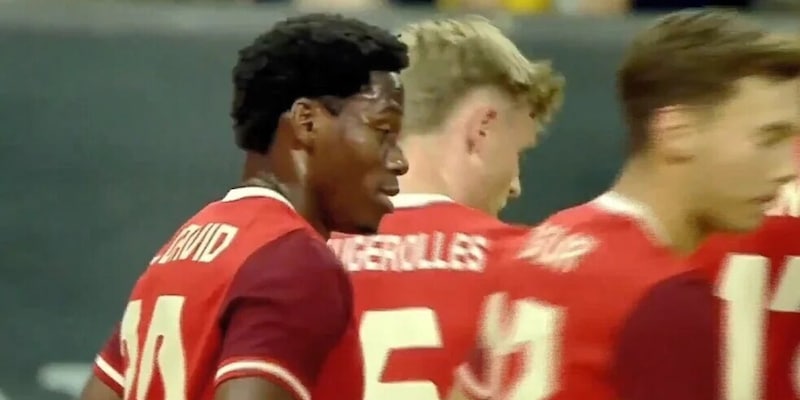 David brilla e trascina il Canada in Romania. 20' per Adzic, Thuram in panchina