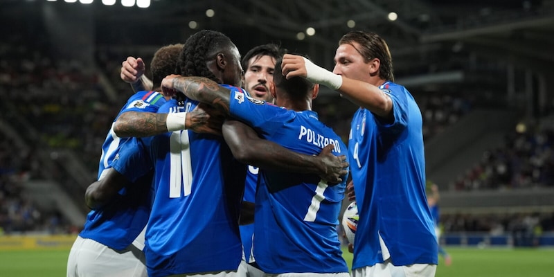 L'Italia di Gattuso parte con una manita all'Estonia: Kean apre, show Retegui-Raspadori