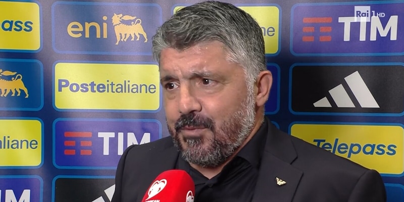 Gattuso: "Italia, che pazzia! Presi gol assurdi ma abbiamo reagito a ogni schiaffo"