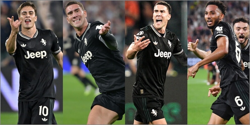 Champions, Juve-Dortmund 4-4: Yildiz alla Del Piero e doppio Vlahovic ma è Kelly a salvare Tudor!