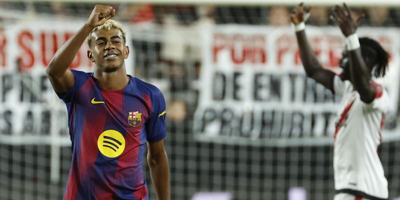 Il Barcellona frena a Vallecas: è 1-1 col Rayo 15 Il Barcellona frena a Vallecas: è 1-1 col Rayo