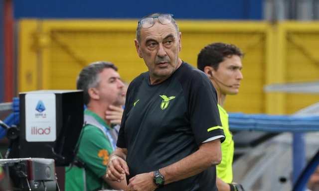 Lazio a tutta velocità: Sarri va avanti con il tridente