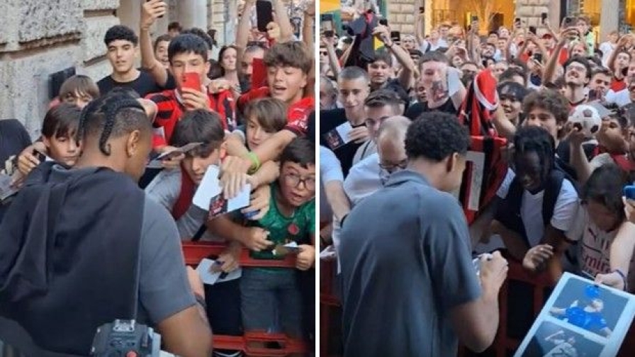 Milan, Nkuku e Odogu si presentano ai tifosi: che accoglienza! 15 Milan, Nkuku e Odogu si presentano ai tifosi: che accoglienza!