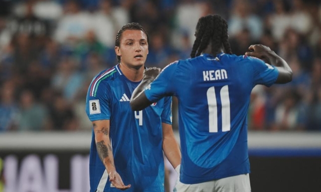 L'Italia soffre un tempo, poi dilaga. Manita all'Estonia, buona la prima di Gattuso