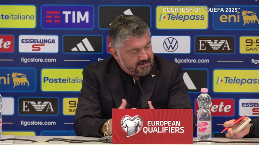 Gattuso scopre dell'eliminazione dell'Italbasket e reagisce così in conferenza 16 Gattuso scopre dell'eliminazione dell'Italbasket e reagisce così in conferenza