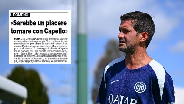 "Con Capello alla Juve? Perché no...". E Roma si infuriò: così Chivu andò dallo psicologo 15 "Con Capello alla Juve? Perché no...". E Roma si infuriò: così Chivu andò dallo psicologo