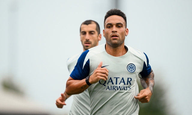 Inter, Lautaro si allena a parte: le ultime verso il Sassuolo