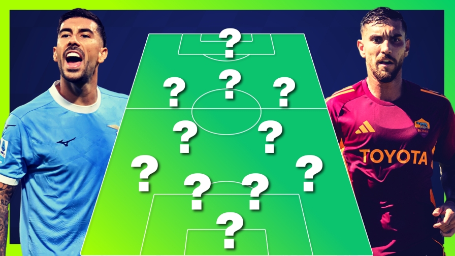 Castellanos c'è, Gasp sceglie Pellegrini: Lazio-Roma così in campo