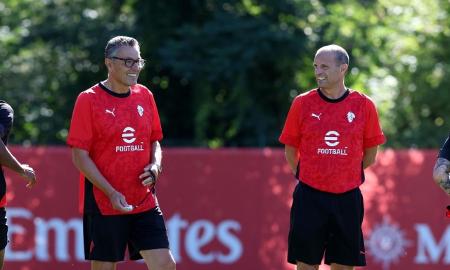 Allegri in tribuna? Milan sereno: c'è Landucci, mister 70% di vittorie