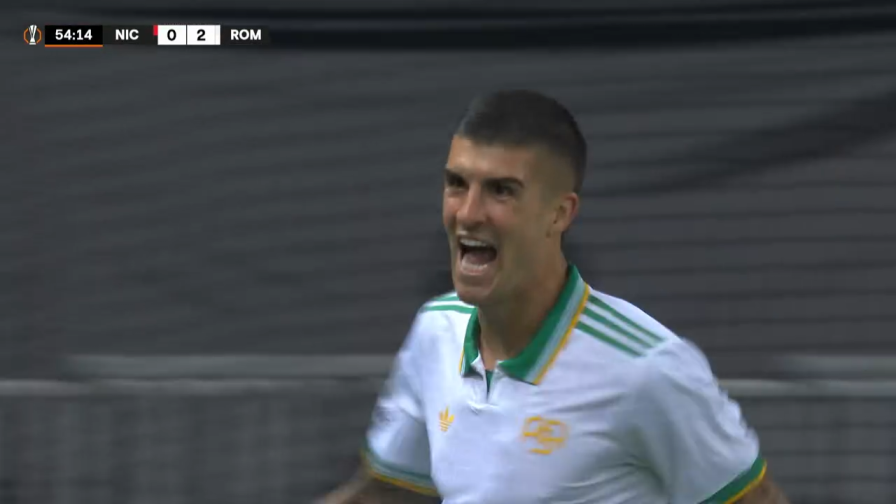 Nizza-Roma 1-2: gol e highlights. La decidono Ndicka e Mancini