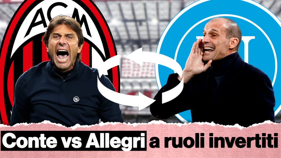 Conte al Milan e Allegri al Napoli: cosa cambierebbe?