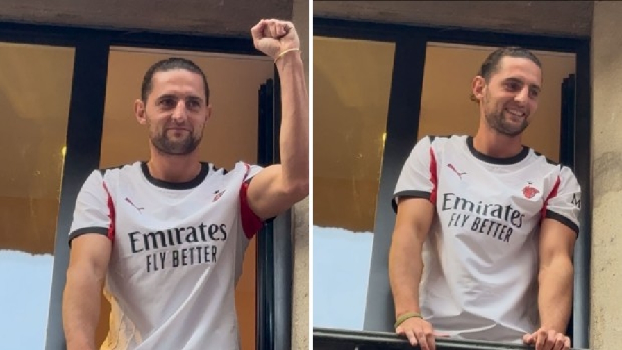 Milan, che entusiasmo per Rabiot in centro!