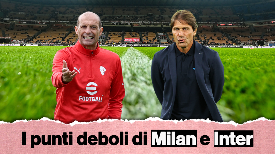 Milan-Napoli è sfida ad alta quota, ma entrambe hanno dei punti deboli...