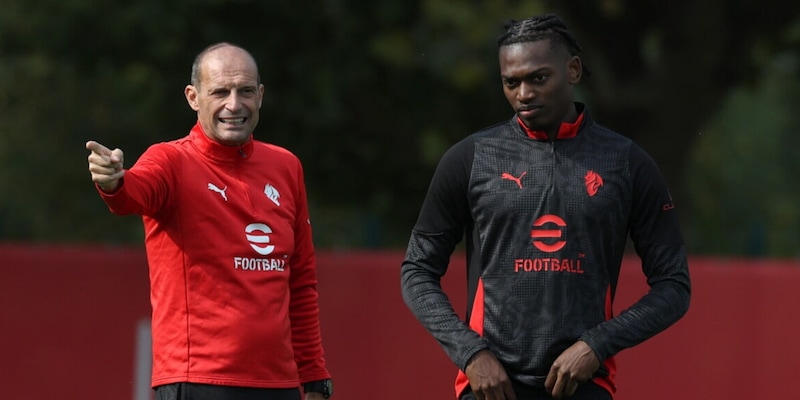 "C'è un vecchio detto...": Leao, Allegri per l'attacco Milan è stato chiaro