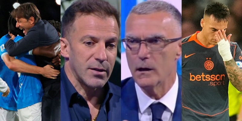 Del Piero e Bergomi, scontro in diretta sull'Inter: "Mi dispiace Beppe ma è la più forte"