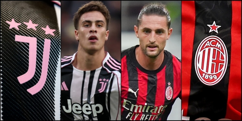 Juve-Milan, diretta: formazioni e risultato in tempo reale, Allegri e Rabiot sfidano il loro passato