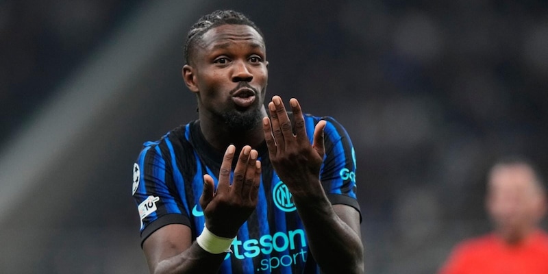 Inter, infortunio muscolare per Thuram: quando può tornare