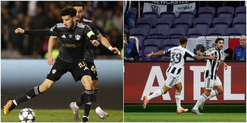 Champions League, sorpresa Qarabag: è a punteggio pieno. Ok il Newcastle di Tonali